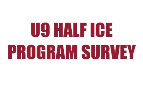 U9 HALF ICE SURVEY